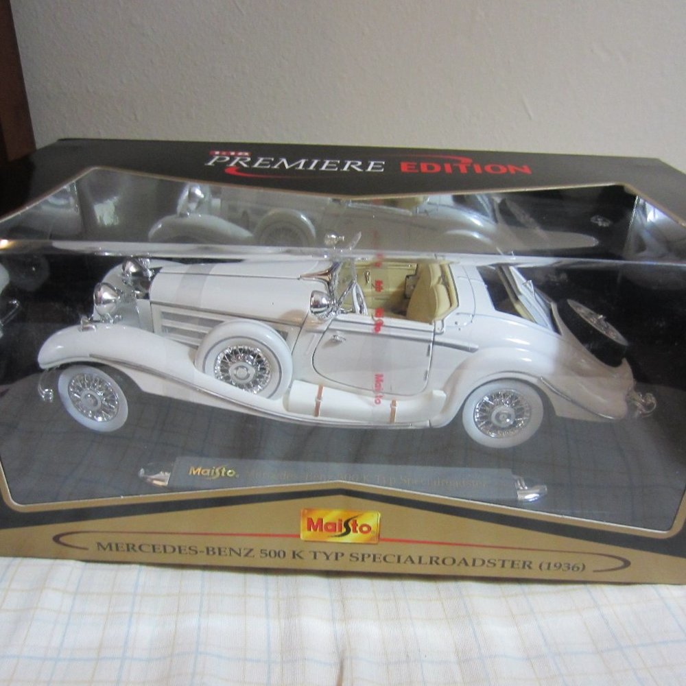 MAISTO MERCEDES-BENZ-500 K TYP SPECIAL ROADSTER (1936)